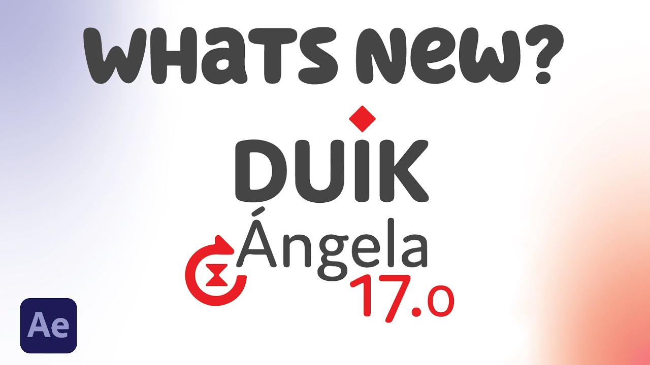 Всё новое в Duik Angela | After Effects 2023