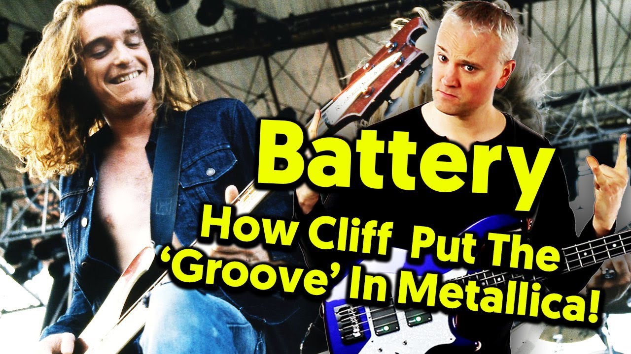Battery –  How Cliff Burton Put The ‘Groove’ In Metallica (Tabs & Tutorial)