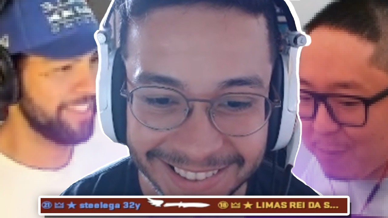 O NAK e O LIMINHA não VIRAM A COR DA BOLA NESSA LOBBY 😈!!!