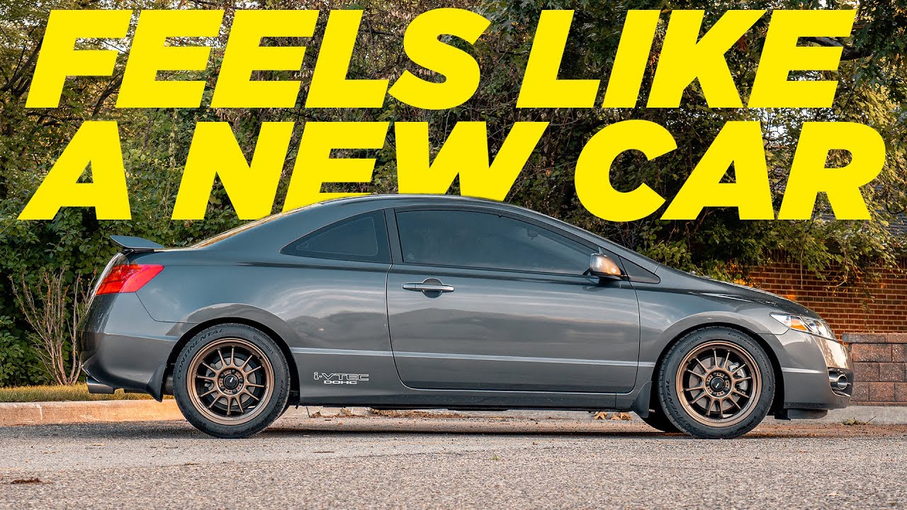 8th Gen Civic SI Gets A Suspension OVERHAUL