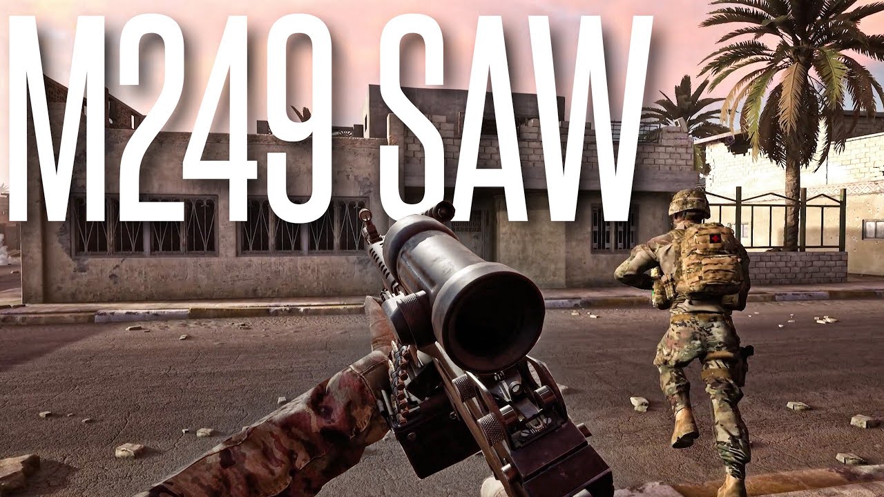 M249 SAW GUNNER IN FALLUJAH! - SQUAD 50 vs 50 Gameplay ( + SCP Heretic Update! )