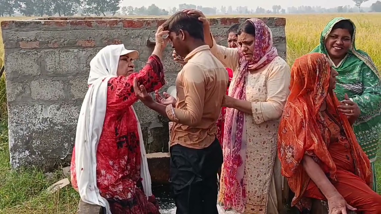 Blessed Water Baptism In Mariabad 🙏❤️