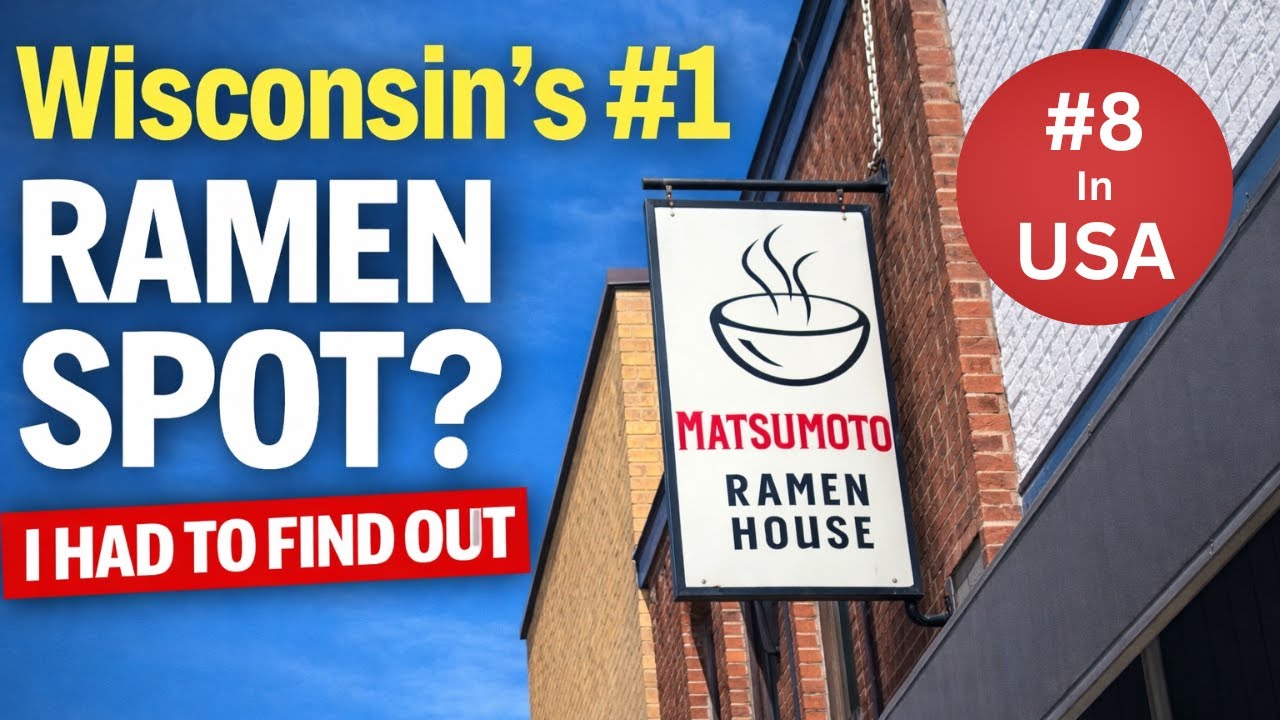Best Ramen Shop in Wisconsin? I Had to Find Out