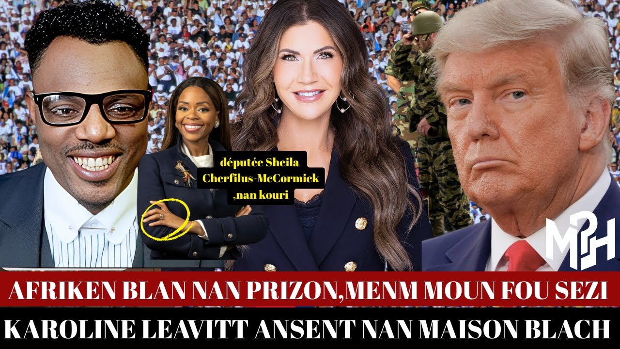 GWO NOUVEL:PEP LA KOURI DEYE d&eacute;put&eacute;e Sheila Cherfilus-McCormick,DONALD TRUMP TRUMPE AFRIKEN BLAN YO,