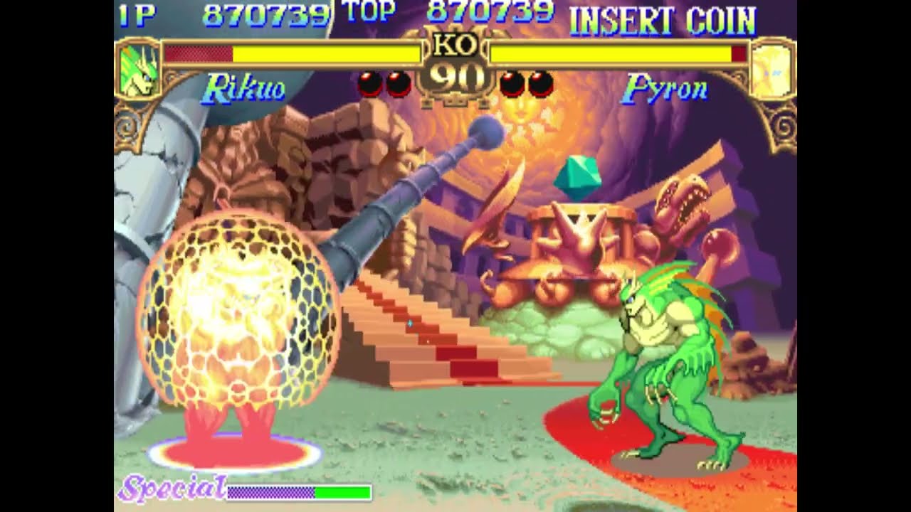 {11th Match} MERMAN VS ALIEN 900 439p !MAME  Darkstalkers  The Night Warriors 6 11 2018 3 26 10 πμ