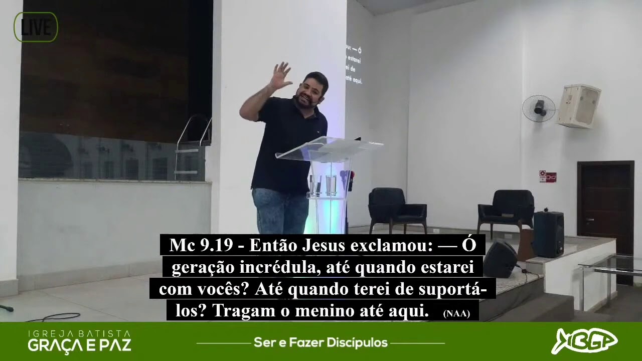 Jesus é a solução (Marcos 9:14-29) - Pr. Matheus Simões