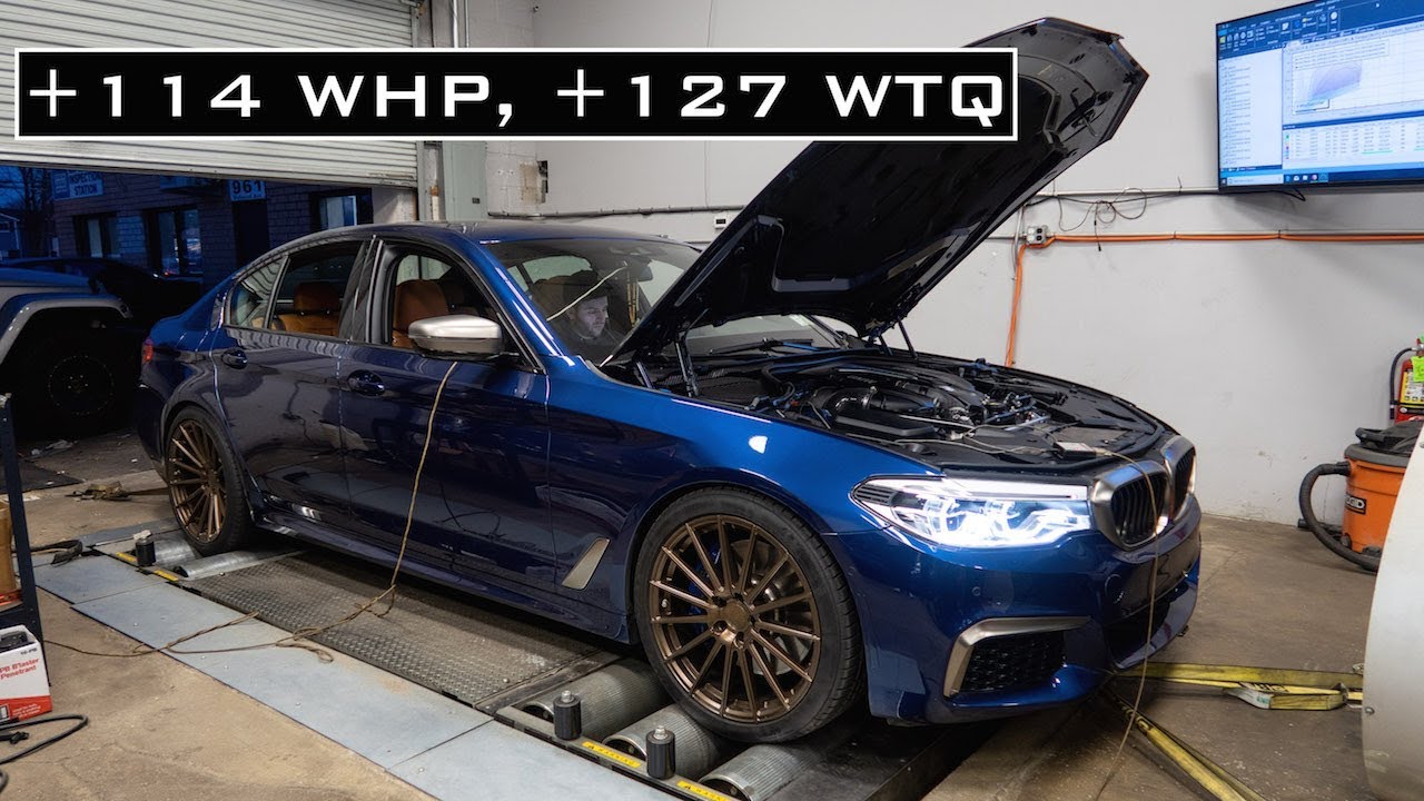 BMW M550i GETS DYNO TUNED