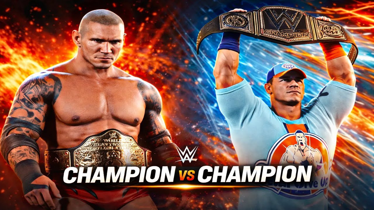 John Cena vs Randy Orton - WWE Championship Match w/ Special Guest Referee