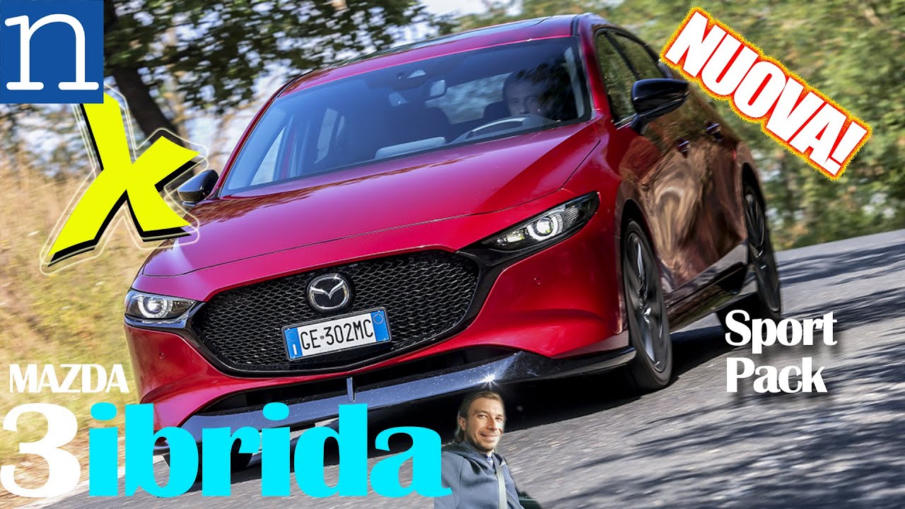 MAZDA3 e-Skyactiv X SPORT PACK super LOOK | Prova completa TEST MOTORE ALTA EFFICIENZA