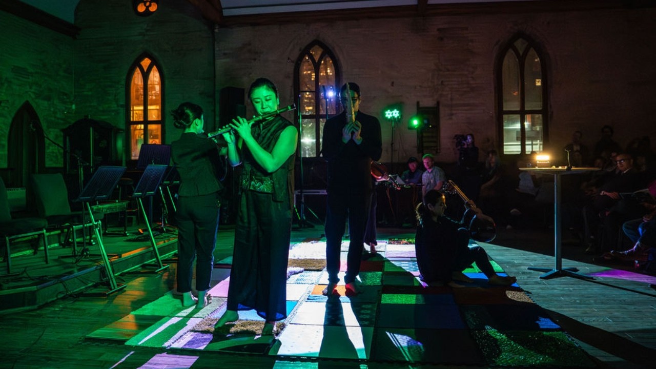 Feeling along... - composed by Steven Webb for New Music Concerts MAKEWAY 2025