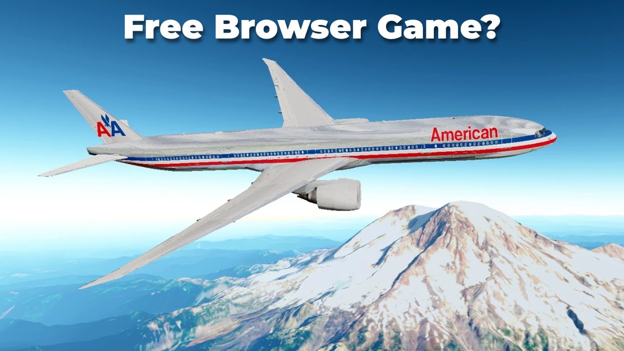 FREE ONLINE FLIGHT SIMULATOR? - GeoFS Flight Simulator