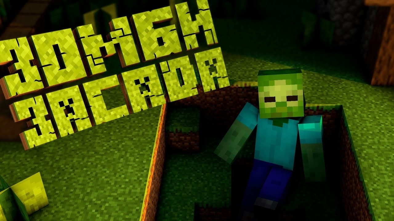 Зомби засада Minecraft #1