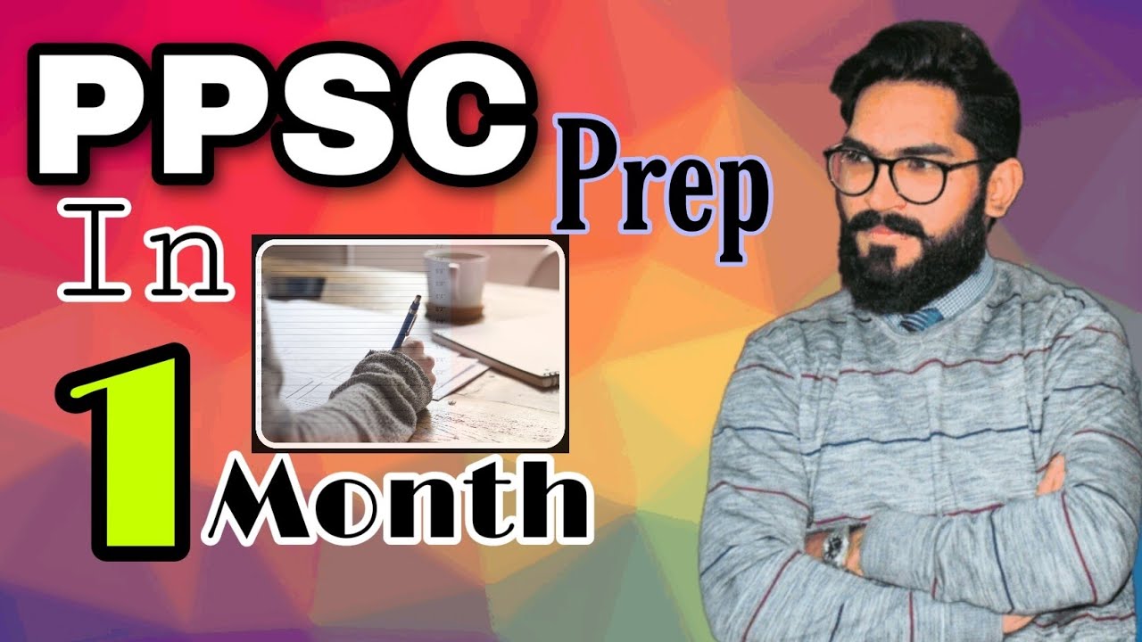 How to Prepare for PPSC in only One Month | 1 month | Live Stream