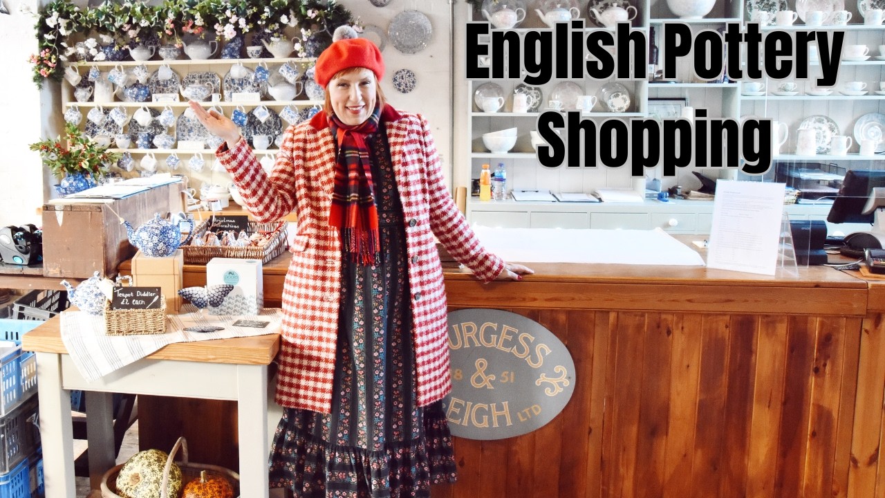 English Pottery Shopping at Emma Bridgewater, Burleigh & Spode