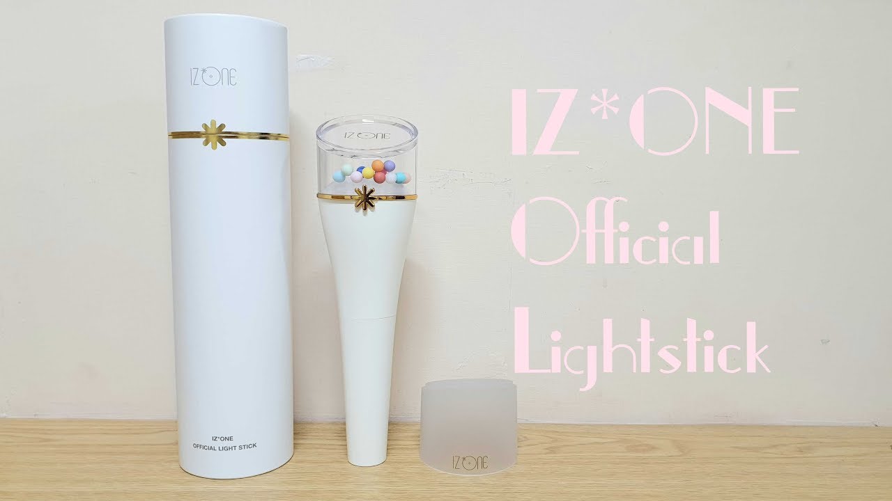 IZ*ONE Official Light Stick Unboxing