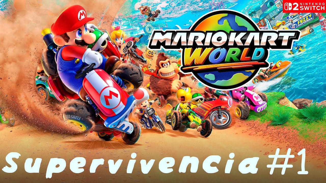 Mario Kart World | Modo Supervivencia #1 | No commentary