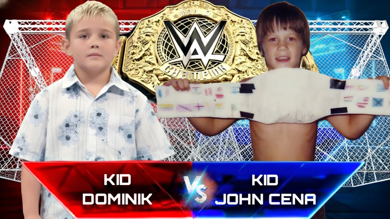 WWE 2K25 - Матч мечты | Кид Джон Сина против Кида Доминика Мистерио - Матч 
