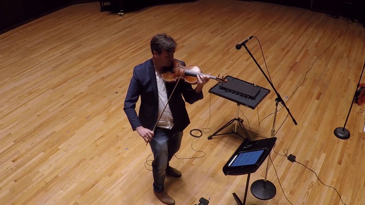 Vespers for Violin; Missy Mazzoli, Composer;  Robert Hunt Simonds, Violin