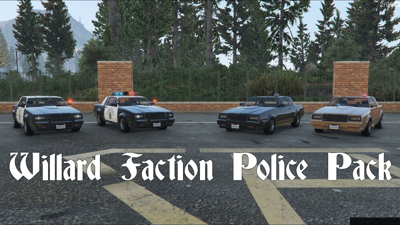 GTA 5 Willard Faction Vintage Police Pack [Add-On]