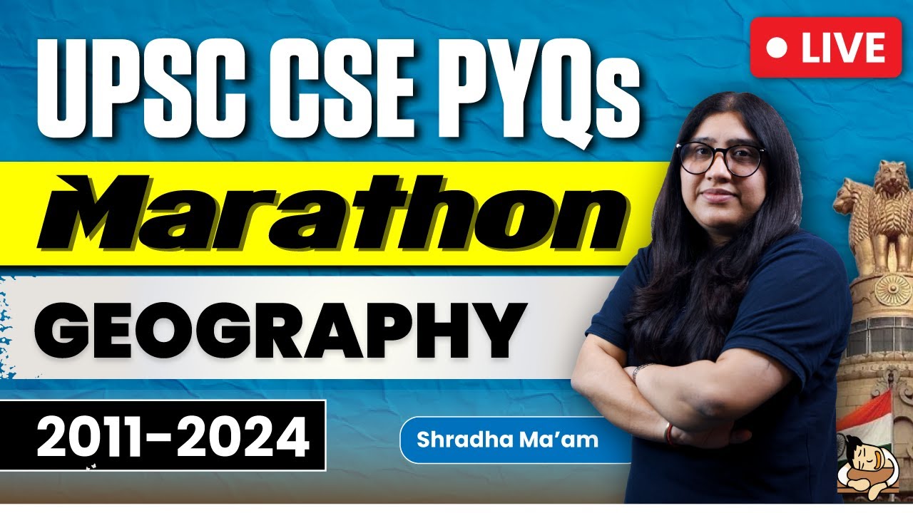 Geography PYQs for UPSC Prelims 2025 | Topic wise Geography Solved PYQs PDF | SleepyClasses IAS