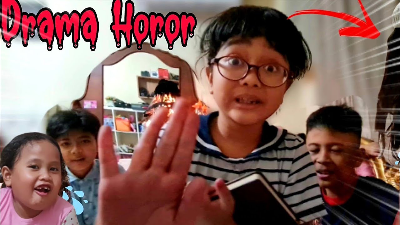 DRAMA H0ROR: BIKIN DRAMA SESUAI IMAJINASI ANAK 😁 Shafeea Hanum