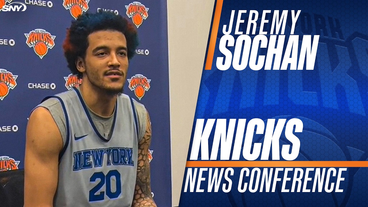 Jeremy Sochan reveals why he chose the Knicks, what he brings to the team