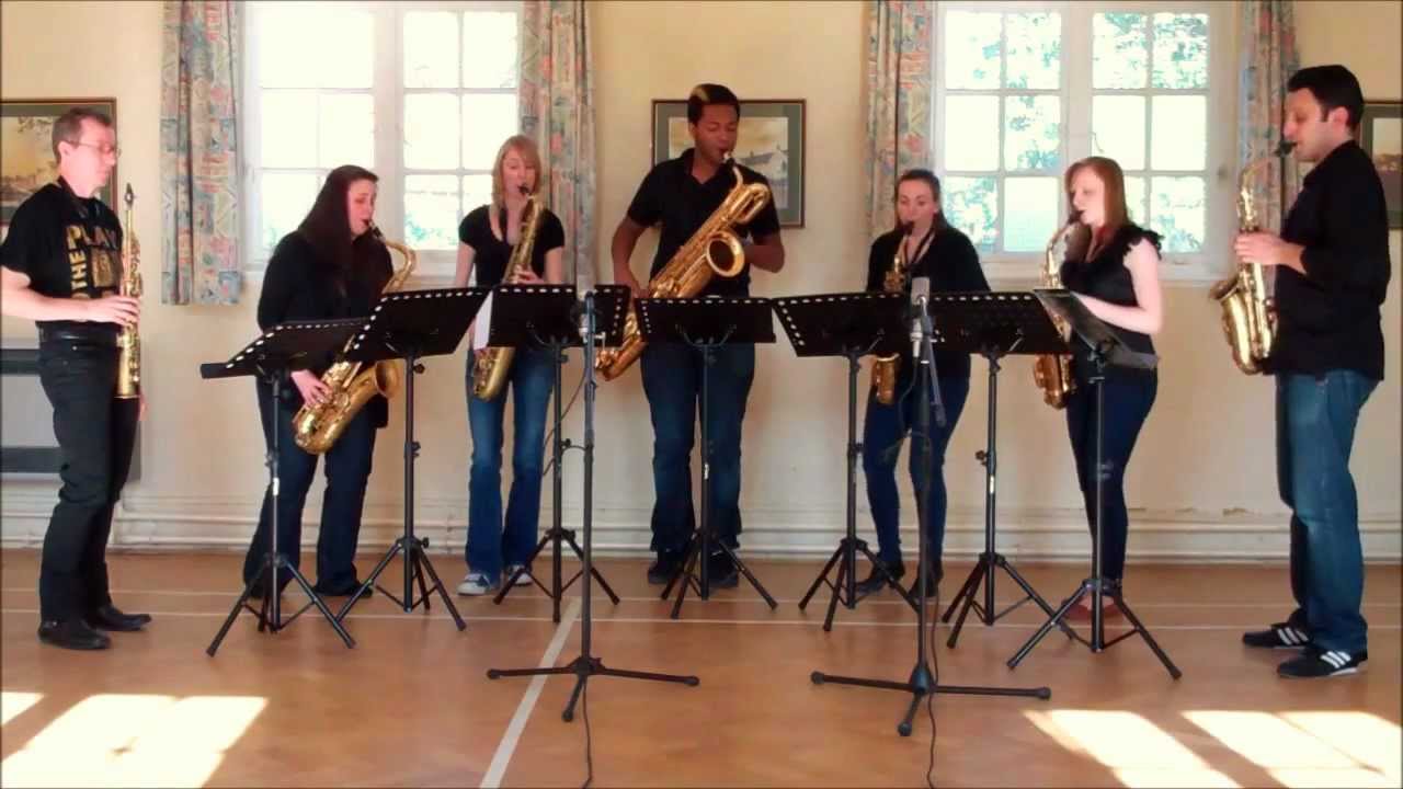 The Blaydon Races - saxophone ensemble (septet)