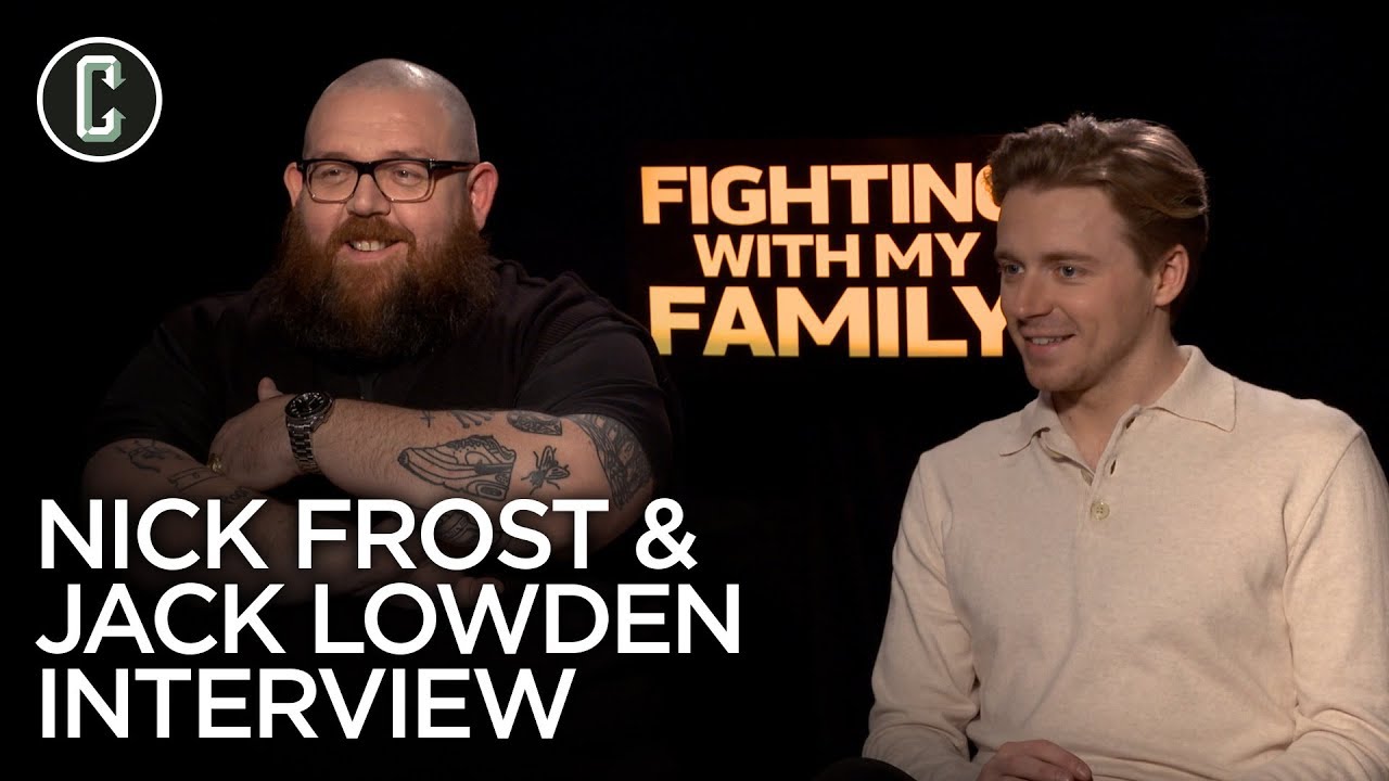 Nick Frost & Jack Lowden Fighting With My Family Interview