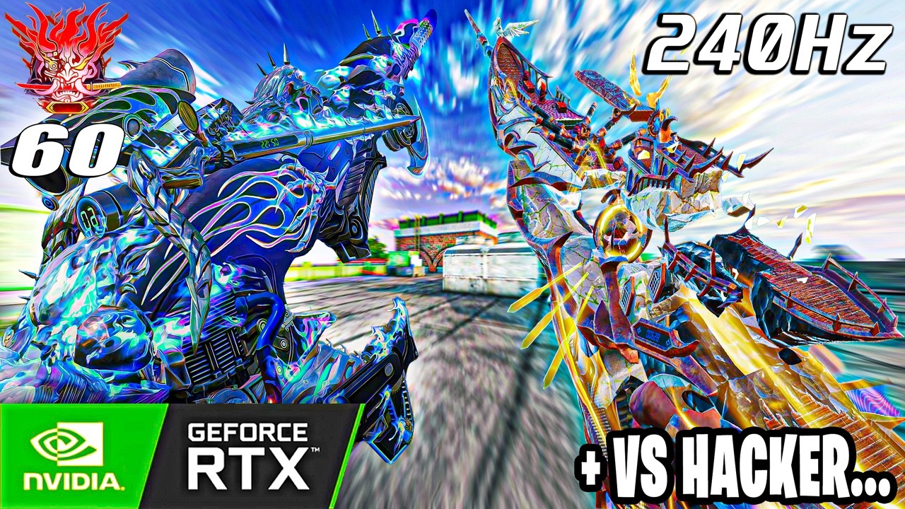 BLOOD STRIKE : 60 KILLS Vs HACKER - VECTOR POLARITY + AK47 HELLRIDE GAMEPLAY!!!