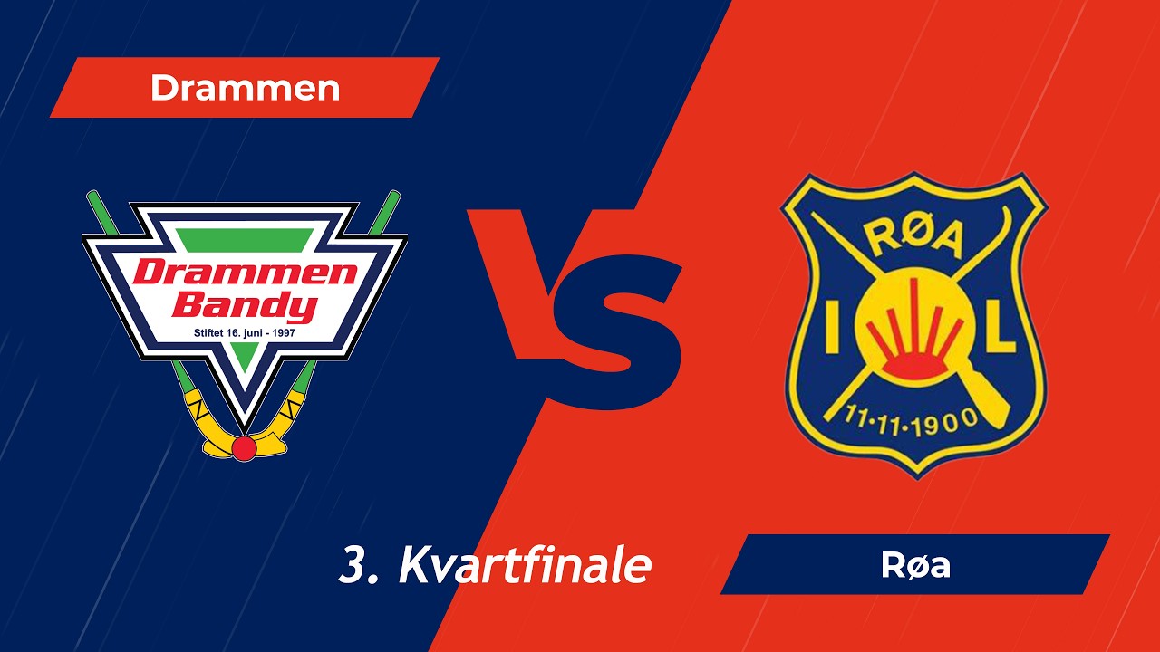 3. Kvartfinale Herrer Drammen - Røa