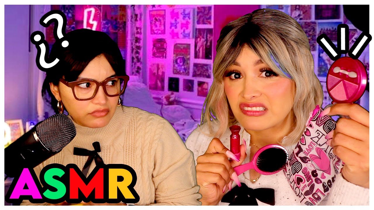 😱 La PRIMA que no veías desde hace años 💄 TE MAQUILLA en NAVIDAD I Ges ASMR