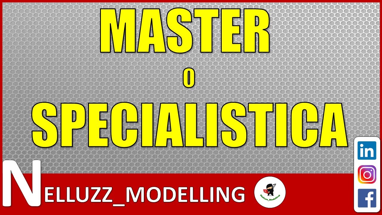 Universit&agrave; & Lavoro - Master o Specialistica? Scelta migliore per il proprio futuro!!