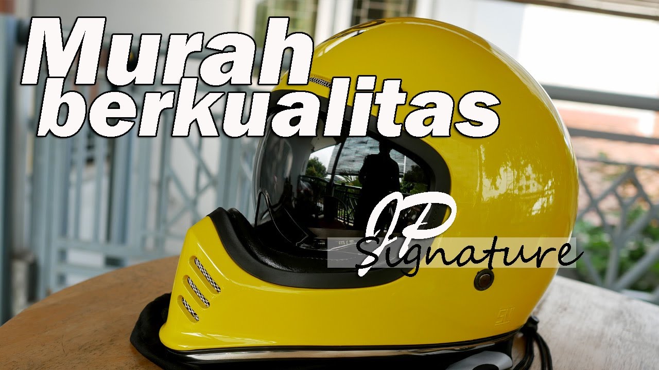 Helm Retro keren : JP Signature  | #TMCBLOG #1196