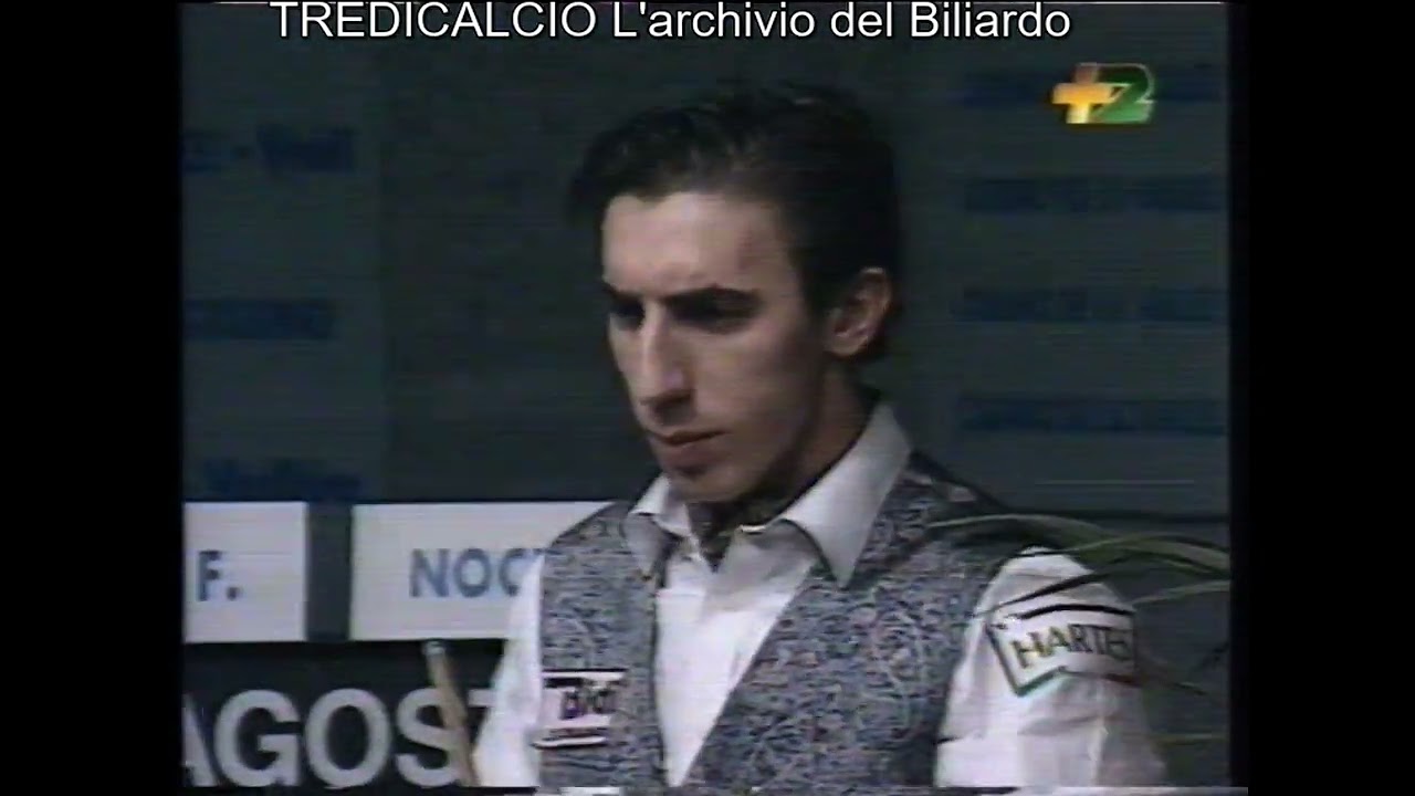 NOCERINO vs BORRONI 2^Prova 3&deg; Mondiale Pro Biliardo World Cup 1996 @TREDICALCIO