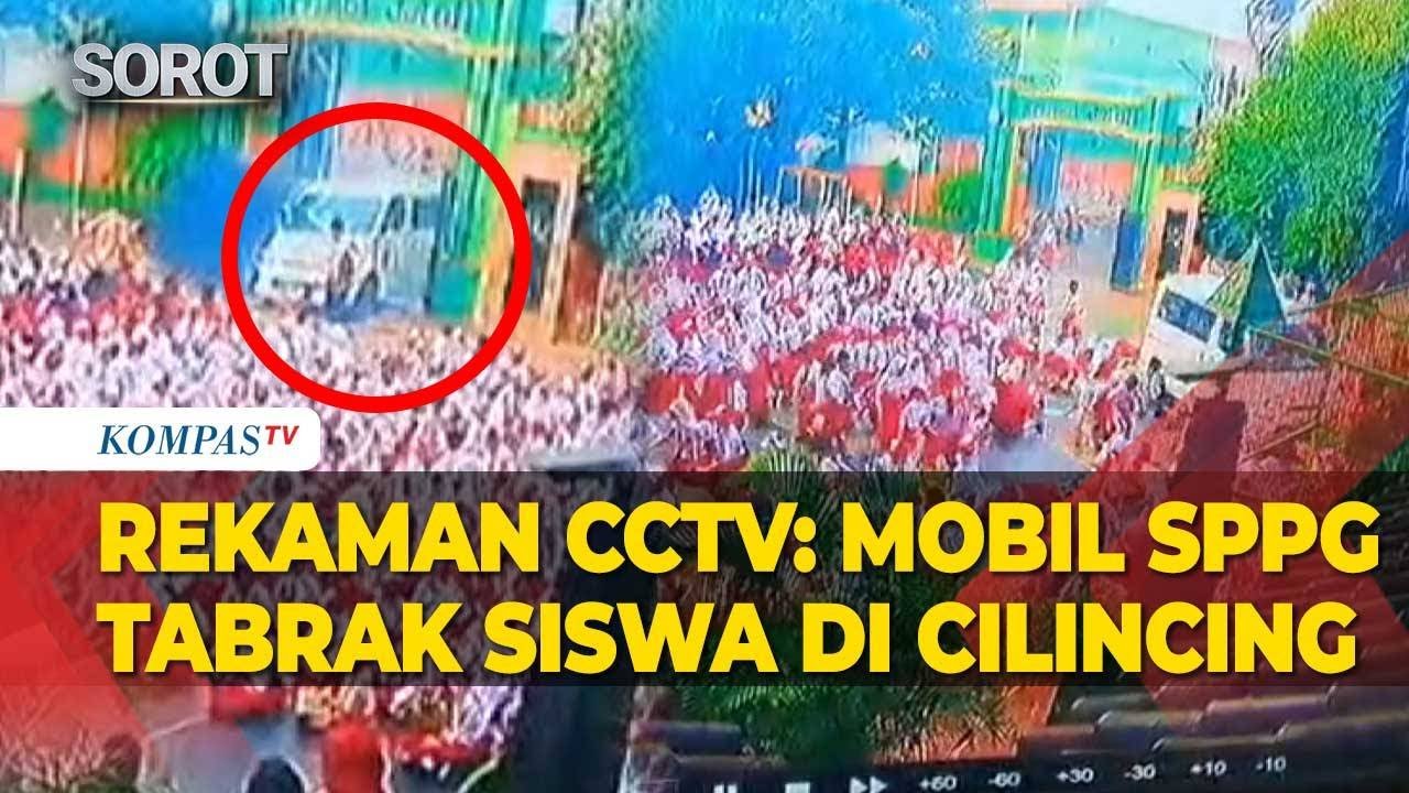 Rekaman CCTV Detik-Detik Mobil SPPG Tabrak Siswa SD di Cilincing