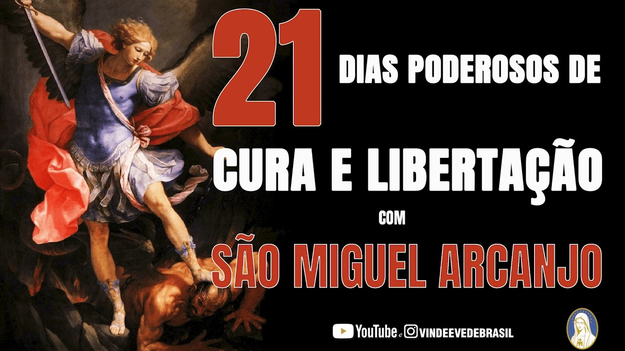 #1 / 21 DIAS PODEROSOS DE CURA E LIBERTAÇÃO PROFUNDA COM SÃO MIGUEL ARCANJO / ABRIL 2022