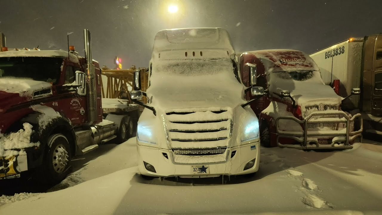 Episode 3 | Icy Roads and Blowing Snow| Multiple Accidents on I-80 in Nebraska