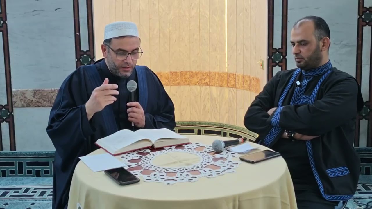 ندوة بعنوان رمضان شهر الفتوحات والانتصارات ـالشيخ عمر فواز يستضيف الشيخ وائل البزم