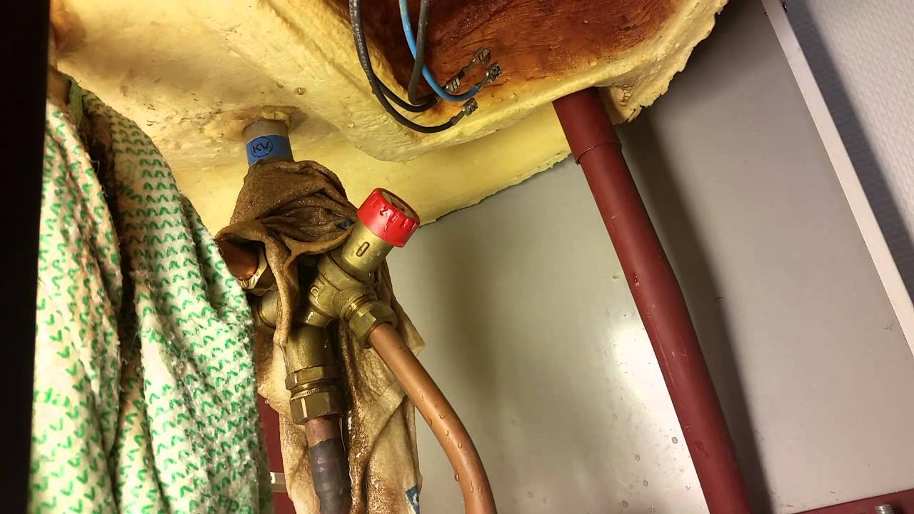Lämminvesivaraaja Haato HK 300 korjaus tiivisteen vaihto