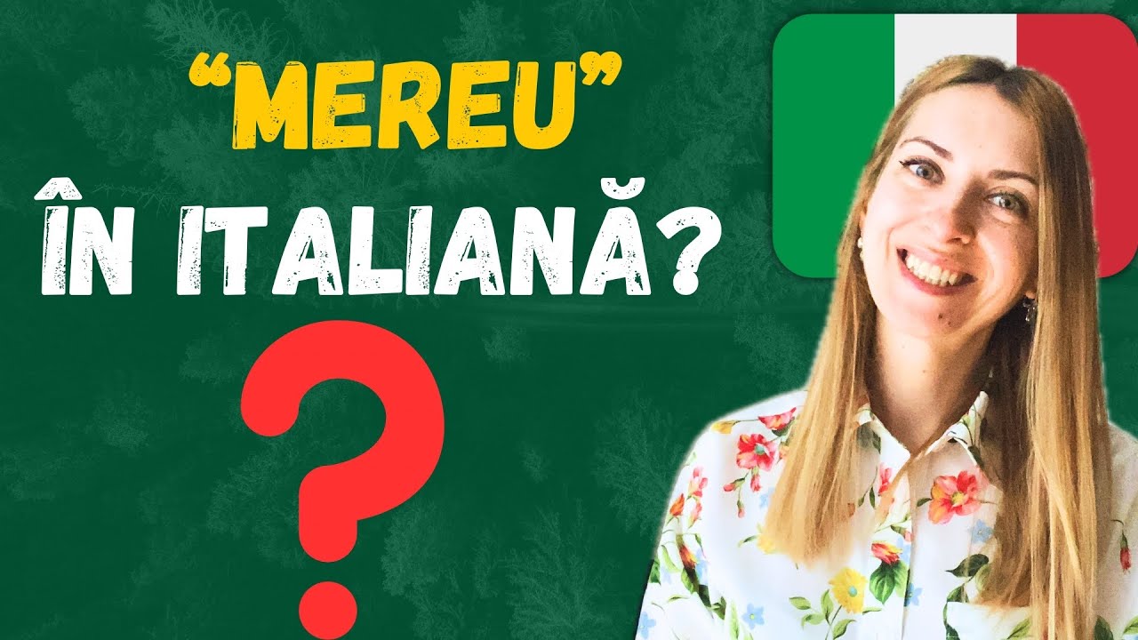 CUVINTE ESENȚIALE ÎN ITALIANĂ ⏰ 🇮🇹 