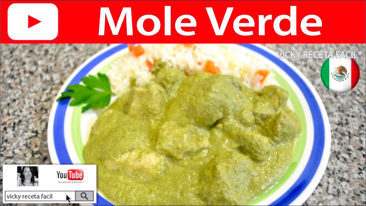 MOLE VERDE | Vicky Receta Facil