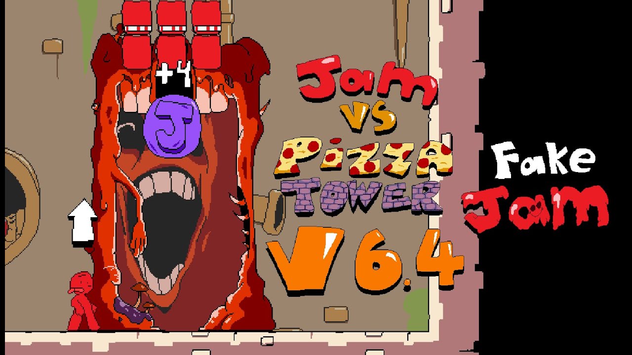 Jam vs Pizza Tower V6.4 Updated Fake Jam