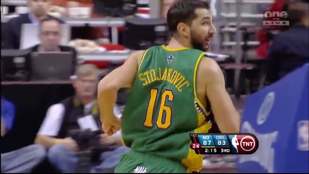 Peja Stojakovic Hornets 29pts vs Magic (2010)