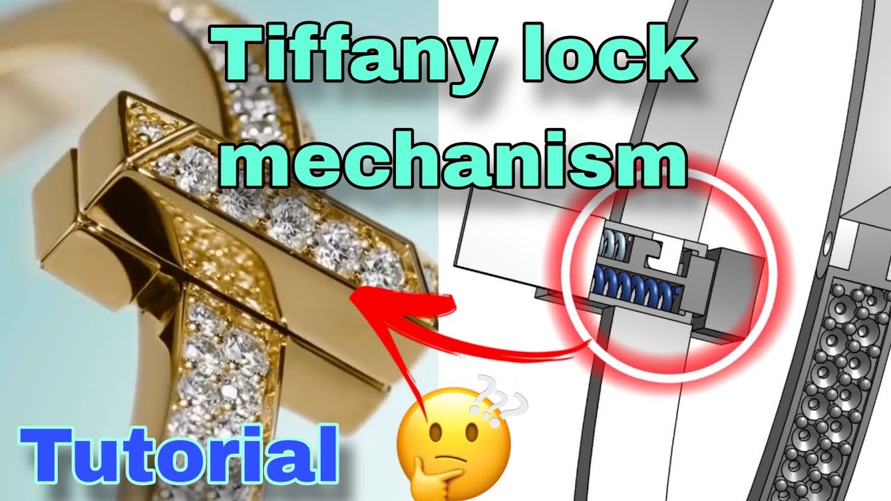 Tiffany bracelet lock mechanism tutorial. how to make spring lock for bracelet,