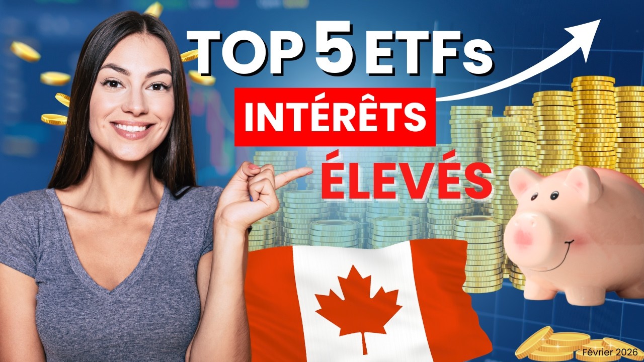TOP 5 des meilleurs ETFs pour placer son argent à court terme au Canada (rendement élevé, sécurisé)