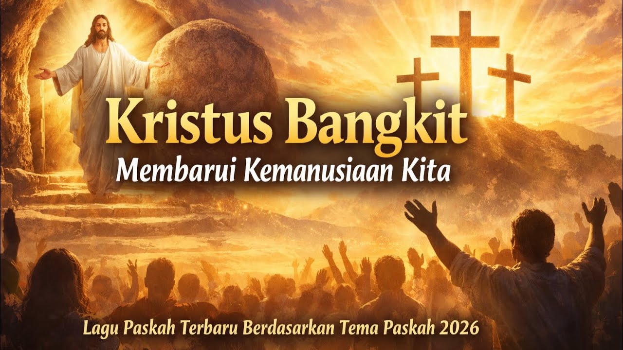 Kristus Bangkit Membarui Kemanusiaan Kita - Lagu Paskah 2026 Terbaru (Tema Paskah PGI 2026)