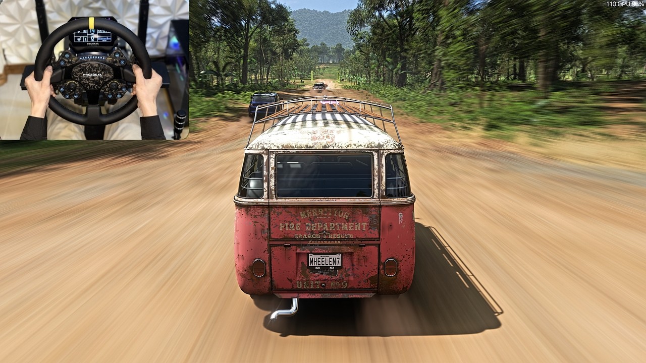 563HP Volkswagen Type 2 DE Luxe 1963 |Racing Rally Forza horizon 5 |Steering Wheel Gameplay