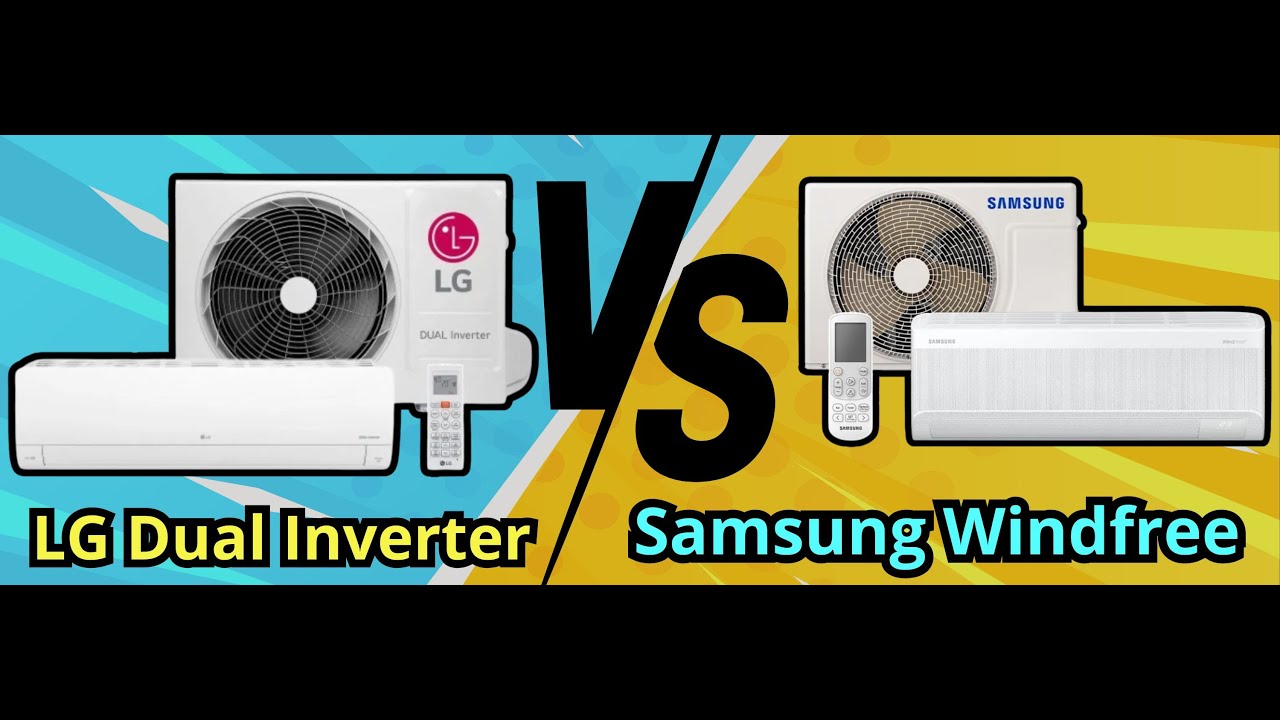 (NOVO)Qual é o Melhor LG Dual Inverter ou Samsung Wind Free?Samsung Windfree VS LG Dual Inverter