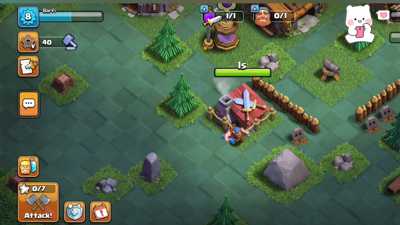 Time To Upgrade Builder Base BaRRACKS clash of clans #coc #clashofclans #video #fyp #shorts 