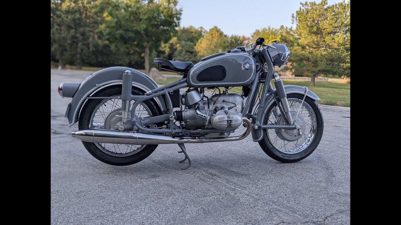 1966 BMW R69S | Complete Rebuild in 3 Minutes!